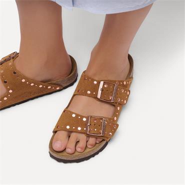 Birkenstock Arizona Rivets Suede Leather - Mink